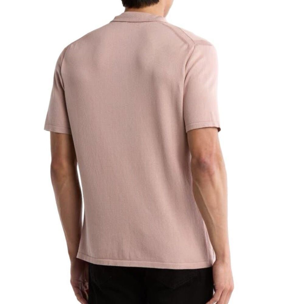 NWT John Varvatos Canon polo in worn mauve color Size XL - Picture 2 of 9